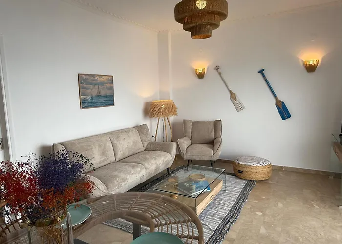 Fronte Mare - Sea Front Luxury With Private Patio Lejlighed Mpenitses